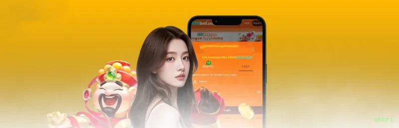 Aplicativo móvel okbrl para iOS e Android